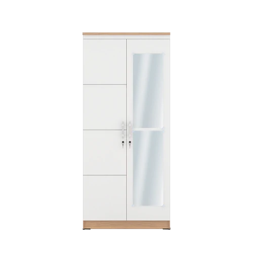 Lemari Pakaian Olympic Putih Glossy Eero Series Lemari Pakaian Olympic Putih Glossy Eero Series