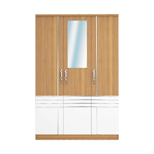 Lemari Pakaian Olympic Motif Kayu Latte Series Lemari Pakaian Olympic Motif Kayu Latte Series