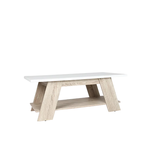 Meja Sofa Olympic Minimalis Putih Coffee Table - CT Teatro
